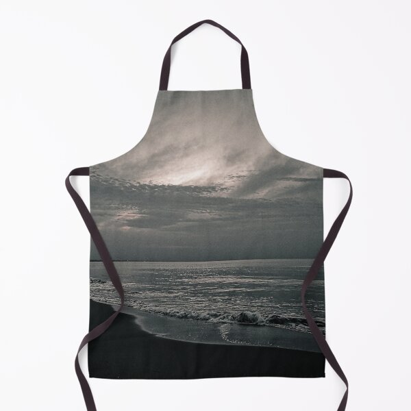 Item preview, Deep black sandy - Black and White Pacific Ocean Waves edition designed and sold by anisbbmbrush.