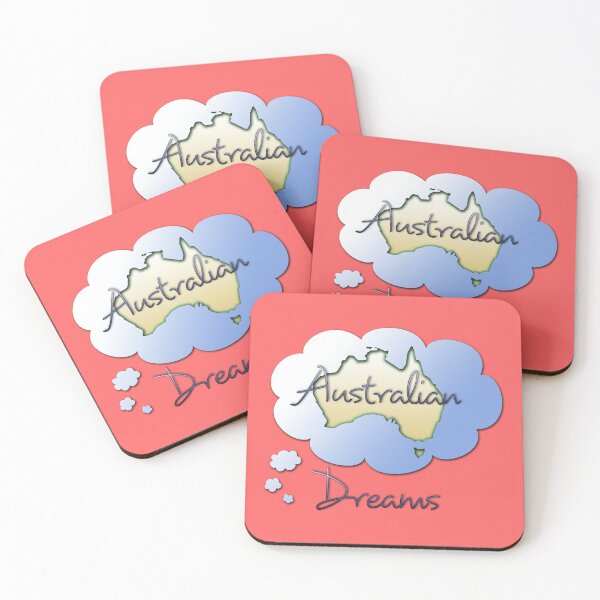 Item preview, Australian Dreams Bubble on Red Background designed and sold by James-Cole.