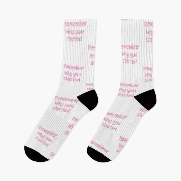 Item preview, Pink Remember Why You Started  designed and sold by princesssomo21.