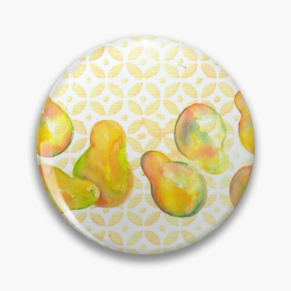 Item preview, pears on pattern designed and sold by handmadehipsters.