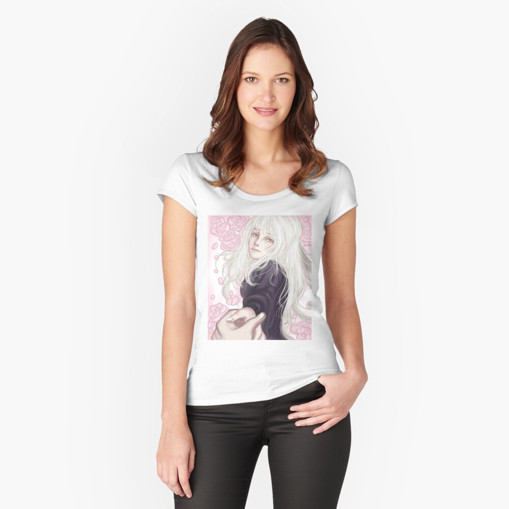 Item preview, Fitted Scoop T-Shirt designed and sold by sadhyena-art.