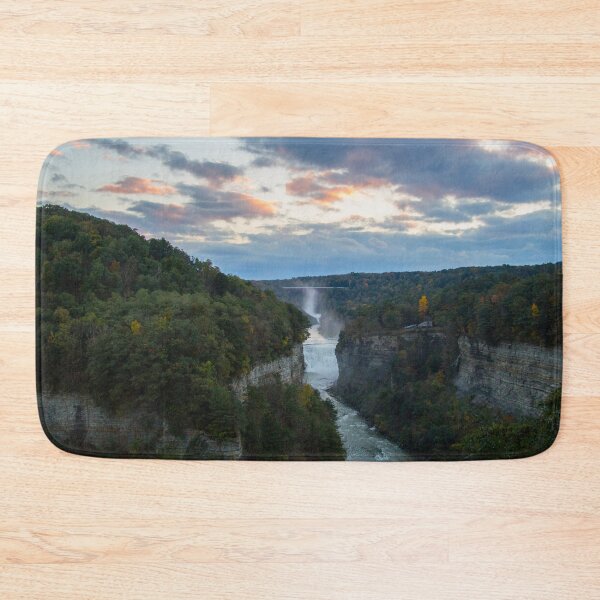 Item preview, Letchworth Gorge In Early Fall near Sunset designed and sold by jc1192.