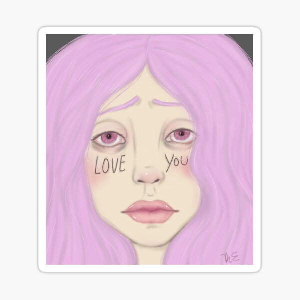 Love You Sticker