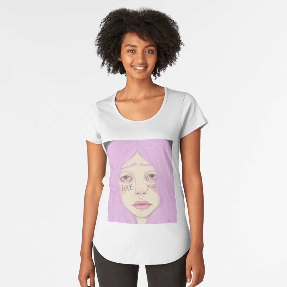Item preview, Premium Scoop T-Shirt designed and sold by sadhyena-art.