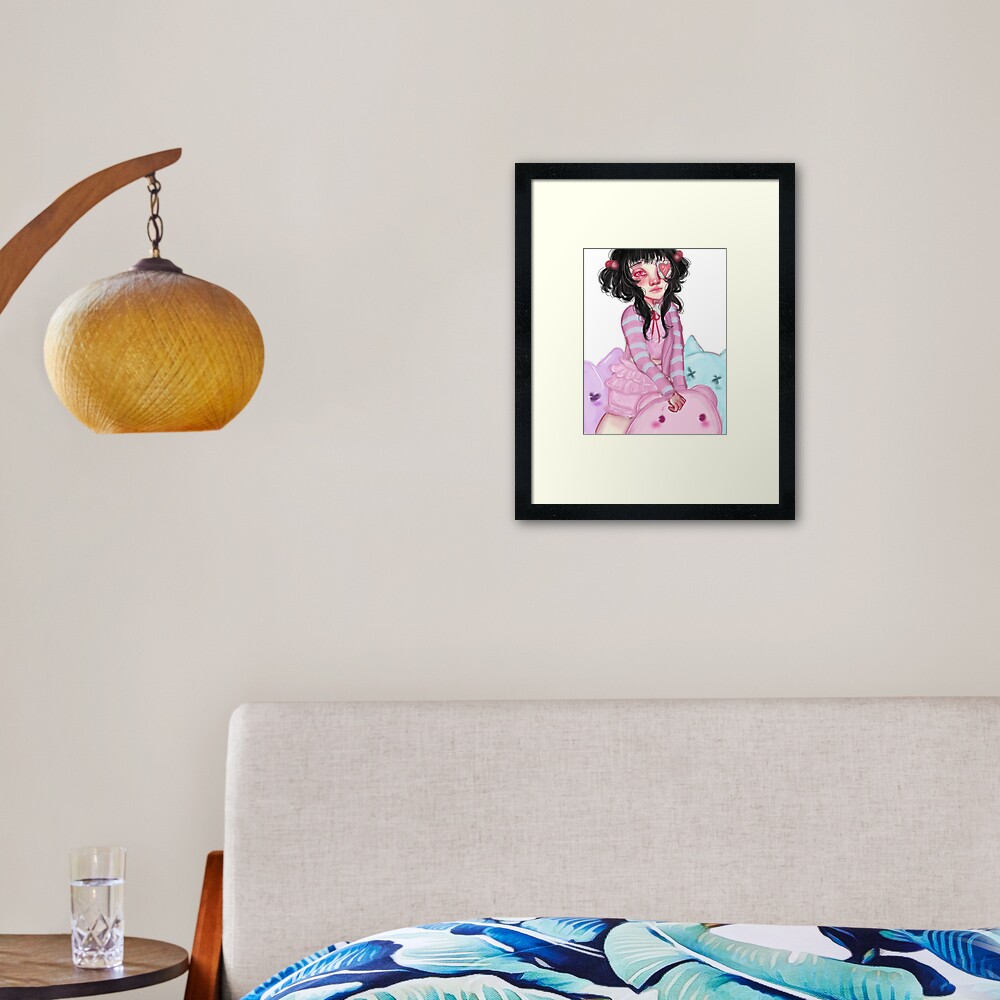 Item preview, Framed Art Print designed and sold by sadhyena-art.