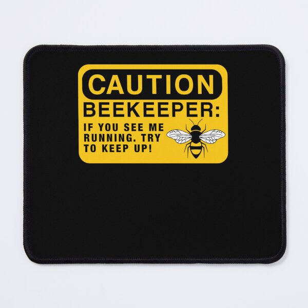 Item preview, Beekeeping Gift Funny Beekeeping Caution Beekeeper  designed and sold by KaitlinxLewis.