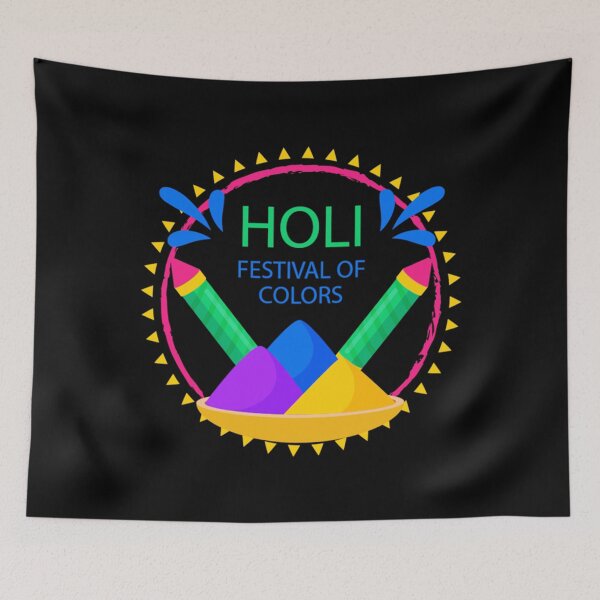 Item preview, Happy Holi day Festival 2022 celebration 2 Classic . designed and sold by zahrizafeder.