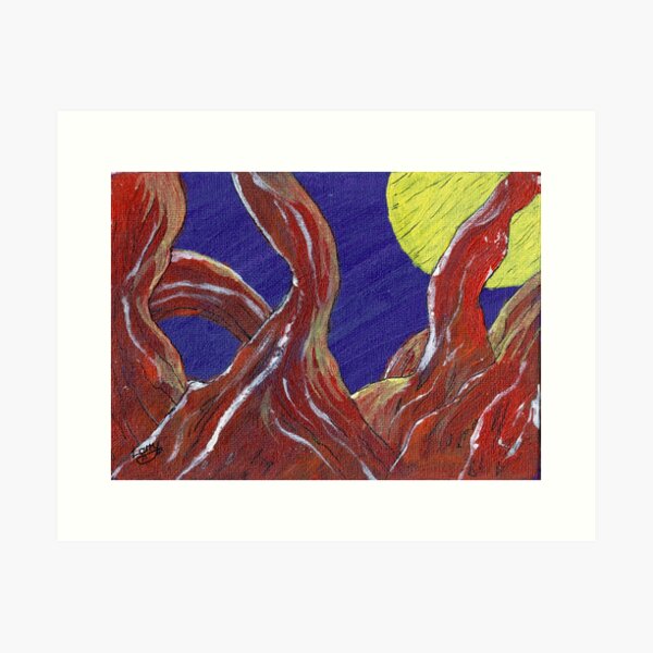 Alienscape Art Print