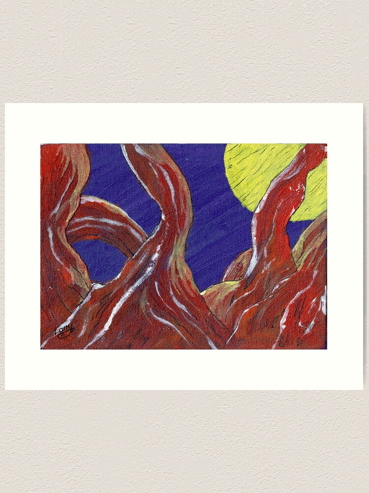 Thumbnail 1 of 3, Art Print, Alienscape designed and sold by LazzaG59.
