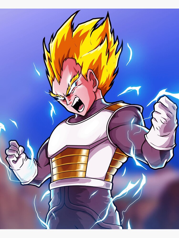 Vegeta Baby Dragon Ball Gt Essential . Poster for Sale by ruestfeagniu