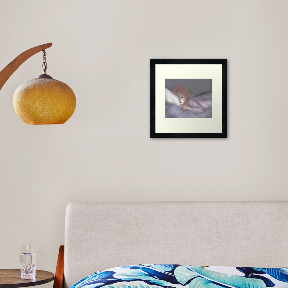 Item preview, Framed Art Print designed and sold by sadhyena-art.