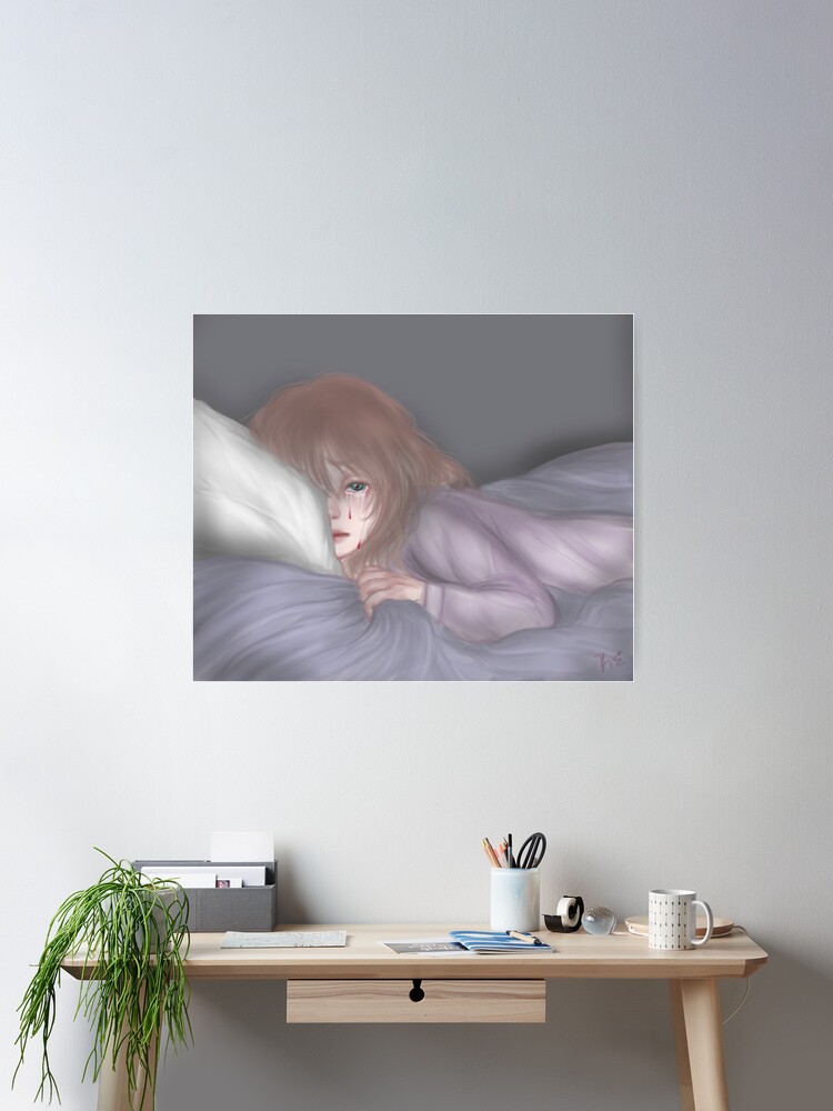 Thumbnail 1 of 3, Poster, Sad Girly designed and sold by sadhyena-art.