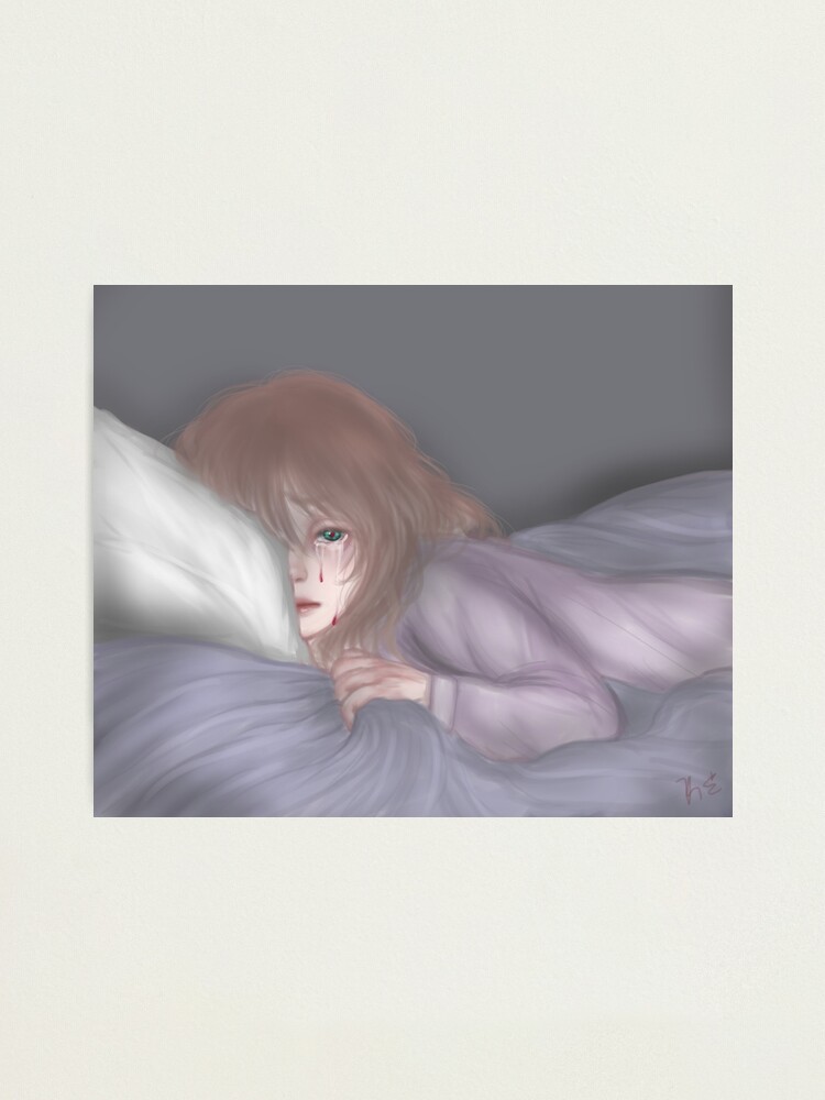 Thumbnail 2 of 3, Photographic Print, Sad Girly designed and sold by Kaitlynn Eckler.