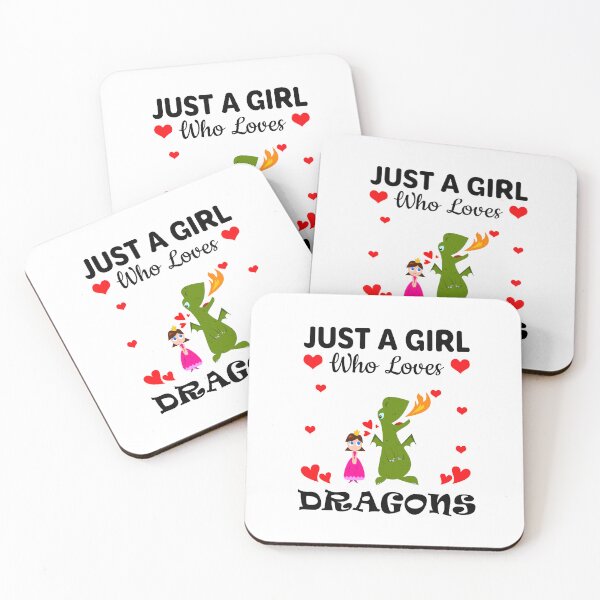 Item preview, Just a Girl Who Loves Dragons designed and sold by mmammammira.