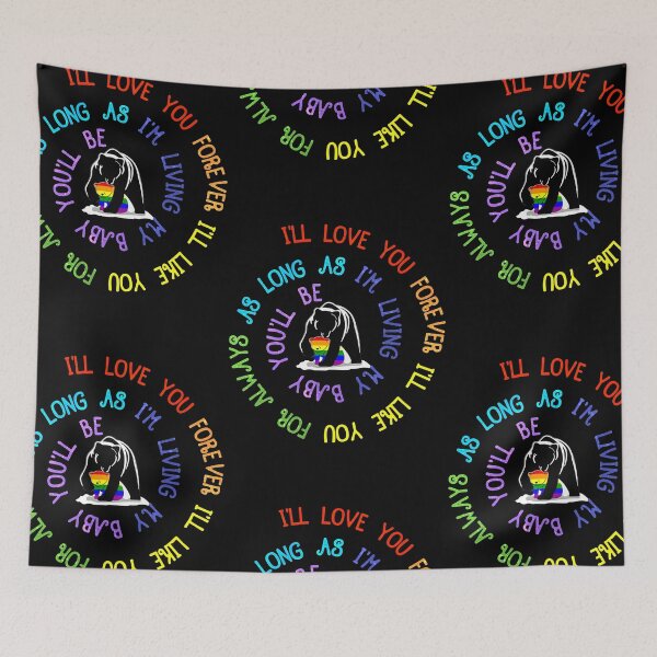 Item preview, Bear LGBT I’ll love you forever I’ll like you for always as long as I’m living my baby you’ll be designed and sold by smallcatvn.