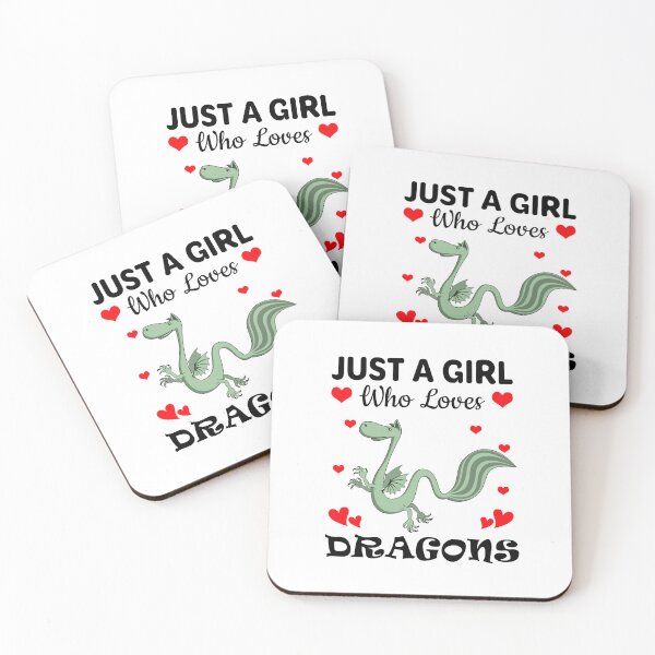 Item preview, Just a Girl Who Loves Dragons designed and sold by mmammammira.
