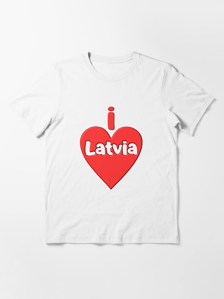 T-Shirts - Latvia - I Love Latvia