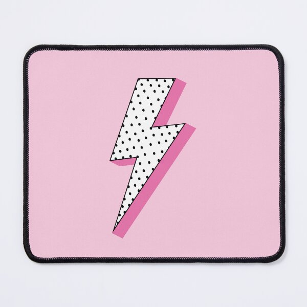 Item preview, Pink and Polka Dot Lightning Bolt designed and sold by Shari Archinoff.