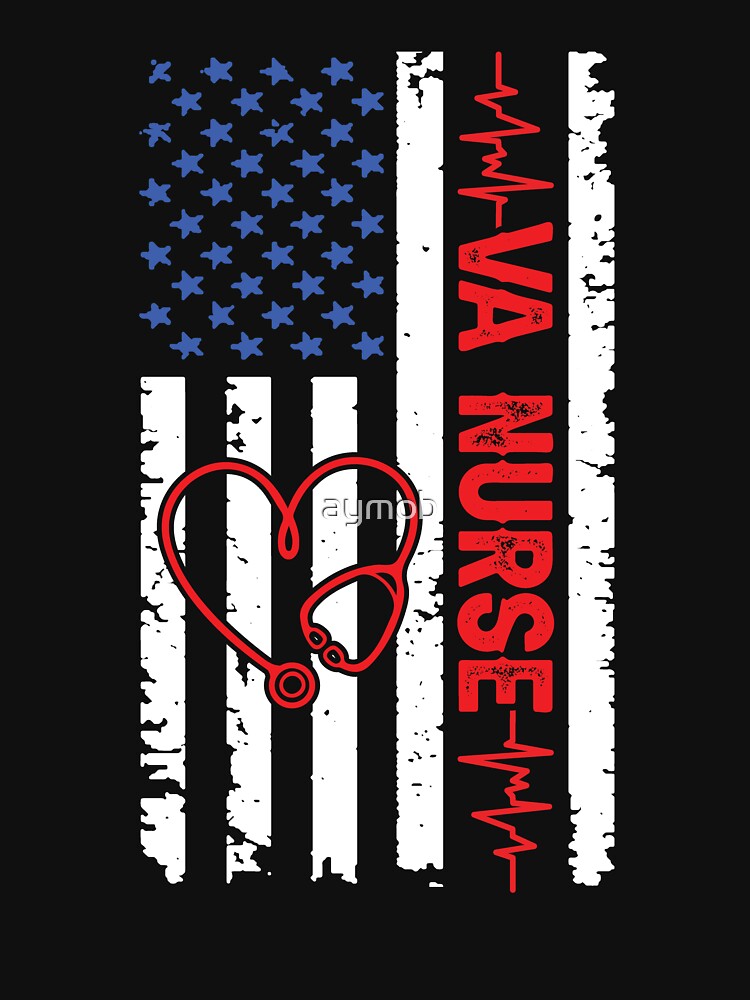 American flag nurse clearance shirt