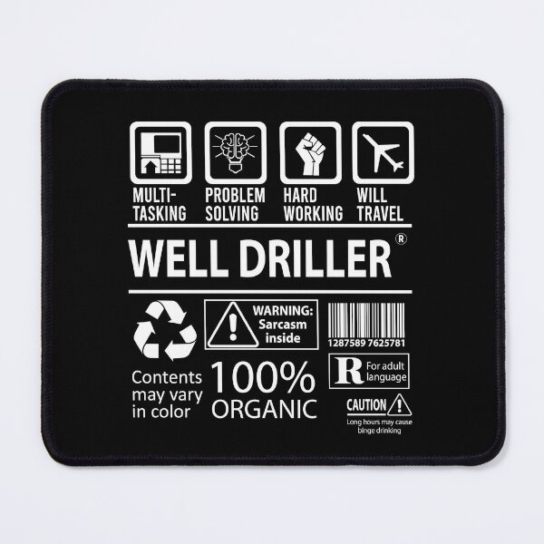 Item preview, Well Driller T Shirt - Multitasking Job Gift Item Tee designed and sold by miraschroe.