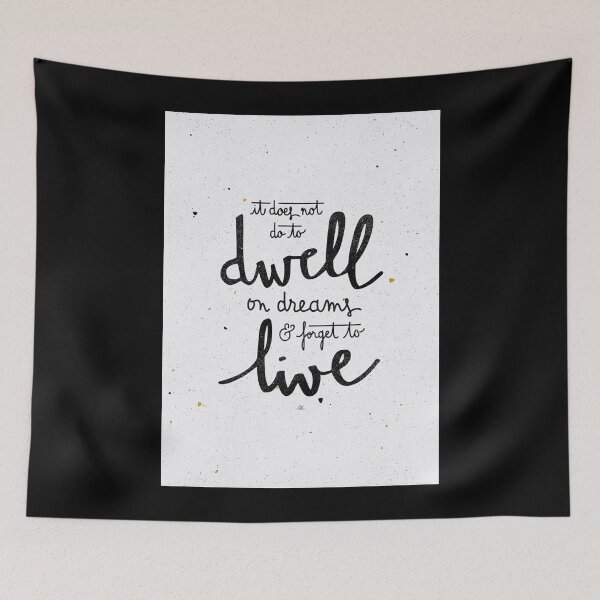 Item preview, Dwell on dreams Poster designed and sold by ropesqwmorad.