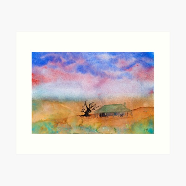 Outback Art Print