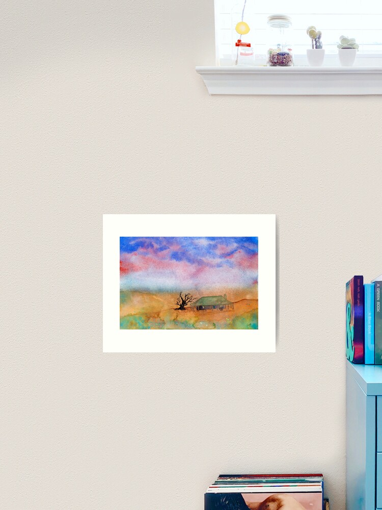 Thumbnail 2 of 3, Art Print, Outback designed and sold by LazzaG59.