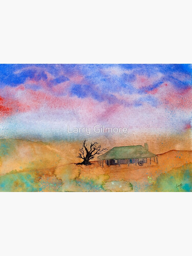 Thumbnail 3 of 3, Art Print, Outback designed and sold by LazzaG59.