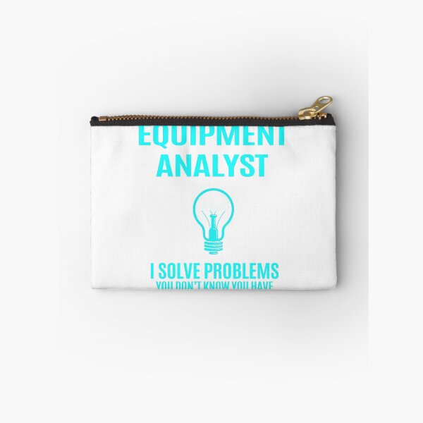 Item preview, Equipment Analyst - I Solve Problems Job Gift designed and sold by melissaval2.