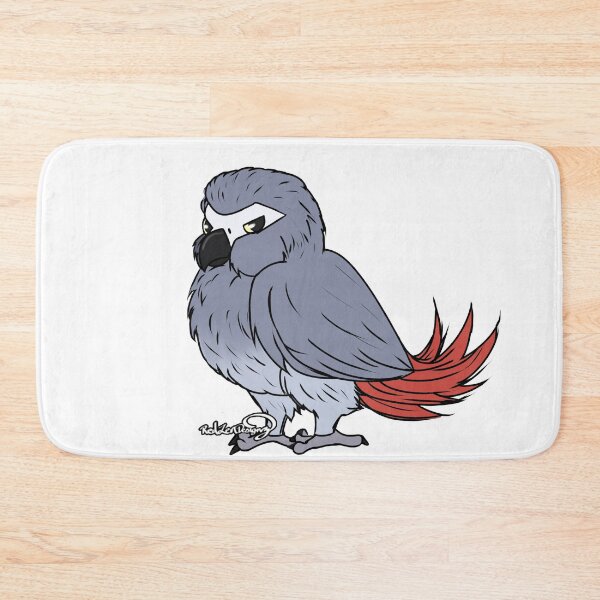 Item preview, Birdo the African Grey Parrot designed and sold by RedZenDesignz.