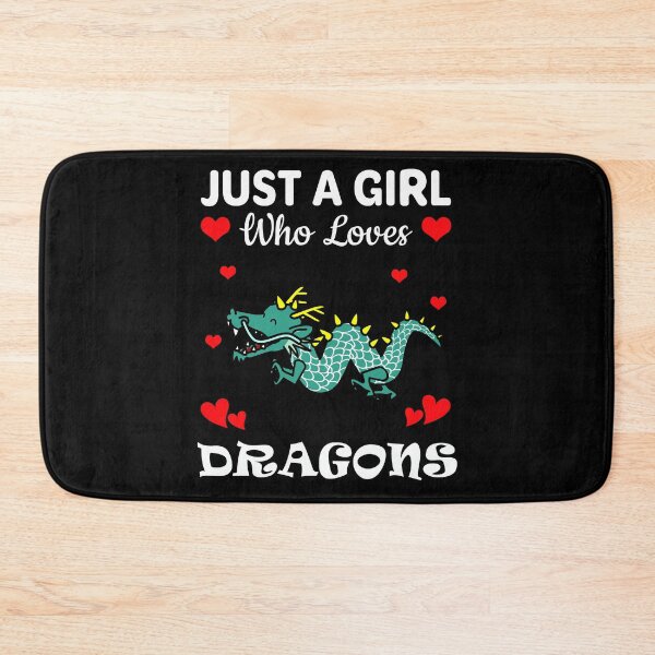Item preview, Just a Girl Who Loves Dragons designed and sold by mmammammira.