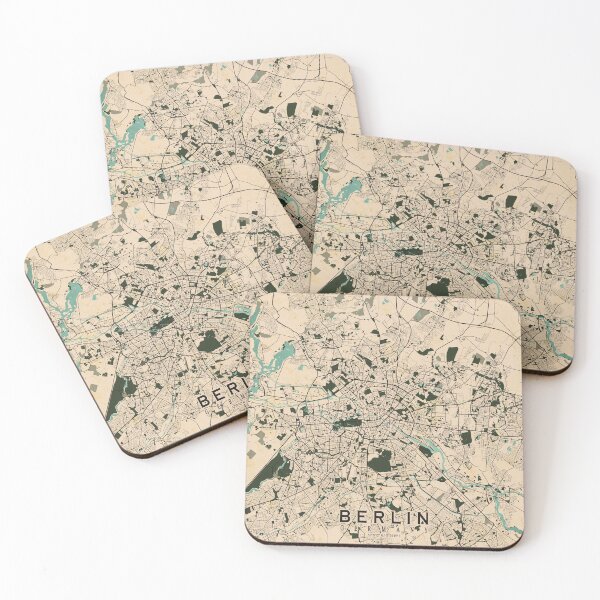 Item preview, Berlin City Map of Germany - Vintage designed and sold by deMAP.