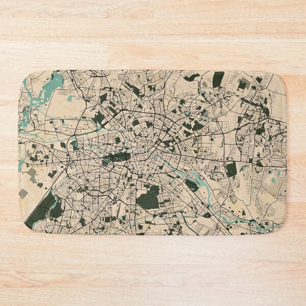 Item preview, Berlin City Map of Germany - Vintage designed and sold by deMAP.