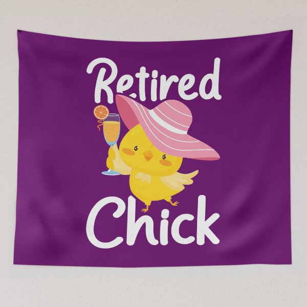 Item preview, Retired Chick - Retiree Retirement Pension Retiring designed and sold by BaKien.