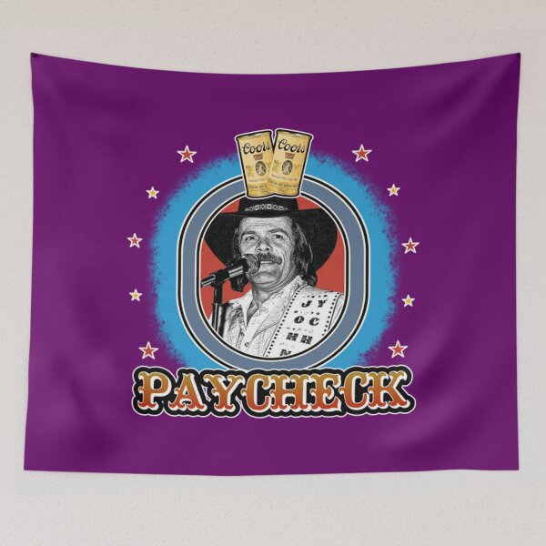 Item preview, Retro Tour Style Johnny Paycheck designed and sold by BaKien.