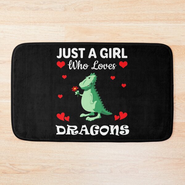 Item preview, Just a Girl Who Loves Dragons designed and sold by mmammammira.