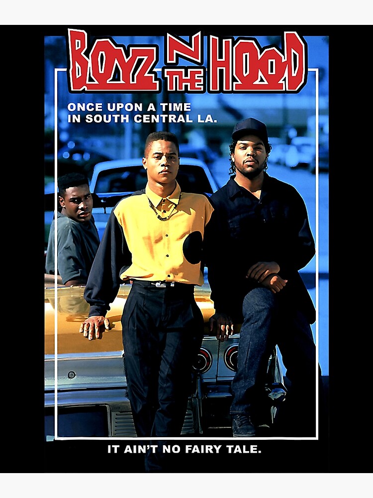 "Boyz N The Hood Doughboy and Tre Once Upon A Time Portrait" Art Print