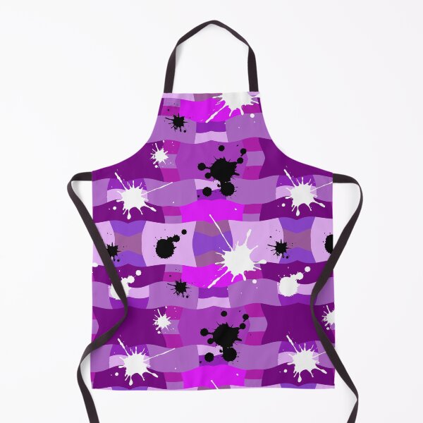 Item preview, Purple Camouflage with Black and White Ink Spots Pattern designed and sold by quinellie.