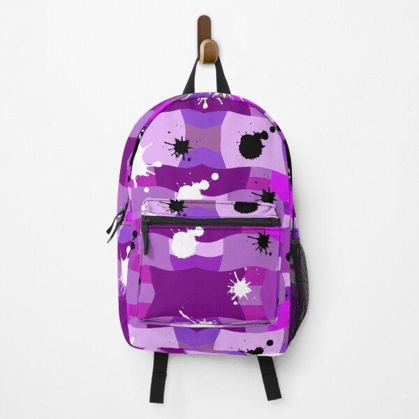 Item preview, Purple Camouflage with Black and White Ink Spots Pattern designed and sold by quinellie.