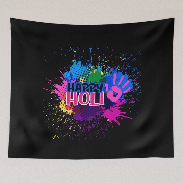 Item preview, Happy Holi Festival      Classic . designed and sold by zahrizafeder.