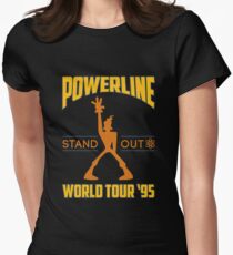 Powerline Stand Out World Tour '95 Women's Fitted T-Shirt