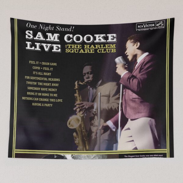 Item preview, Sam Cooke , Jackie Wilson Concert poster  designed and sold by frmabozejoy.