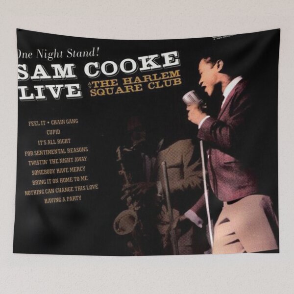 Item preview, Sam Cooke , Jackie Wilson Concert  designed and sold by frmabozejoy.