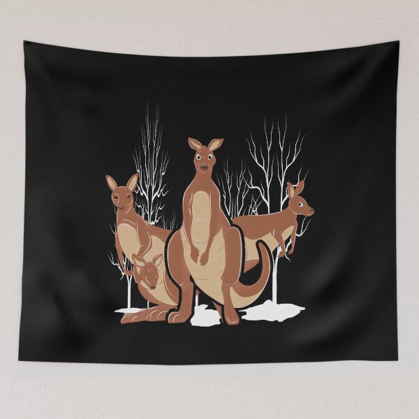 Item preview, Zoo Animal Australia Outback Australian Kangaroo designed and sold by bestshirtdesign.