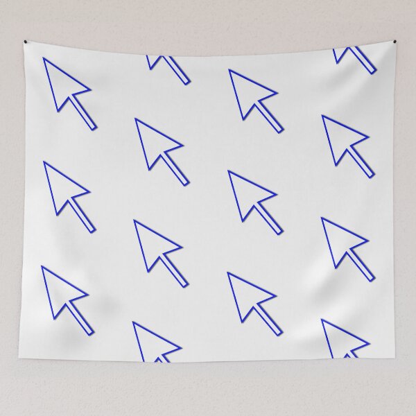 Item preview, Cursor Arrow Mouse Blue Line designed and sold by Henrik Lehnerer.