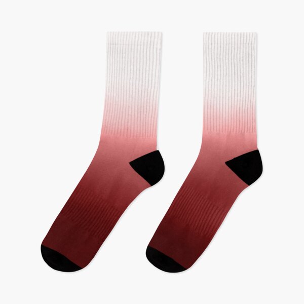 Item preview, Crimson Red Gradient Ombre Boho Dip Dye designed and sold by Karen McFarland.