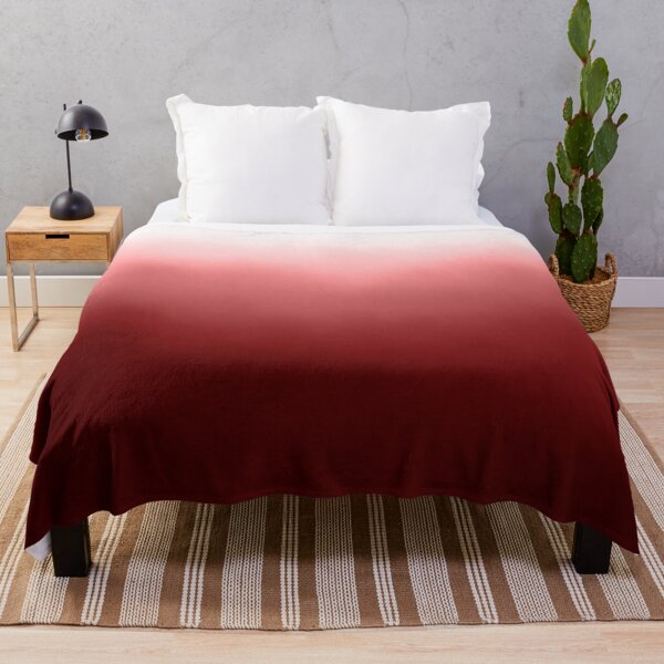 Item preview, Crimson Red Gradient Ombre Boho Dip Dye designed and sold by Karen McFarland.