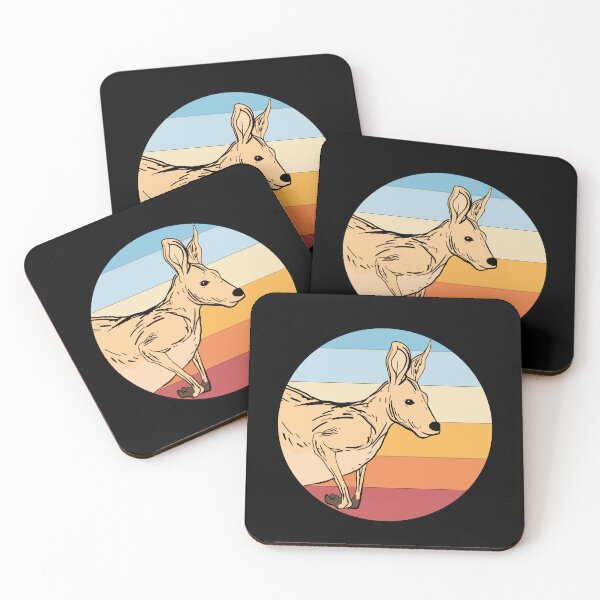 Item preview, Australia Marsupial Zoo Animal Retro Kangaroo designed and sold by bestshirtdesign.