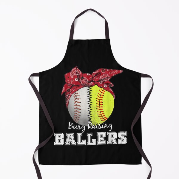 Item preview, Busy Raising Ballers Softball Baseball Tee baseball mom designed and sold by Mariaxjulio.