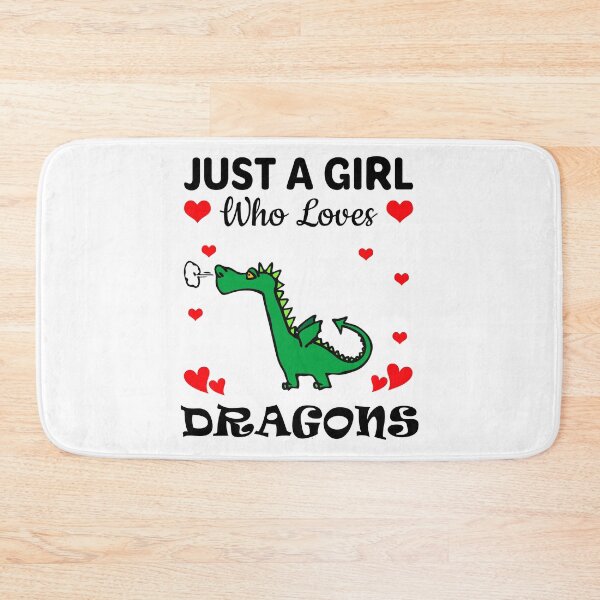 Item preview, Just a Girl Who Loves Dragons designed and sold by mmammammira.